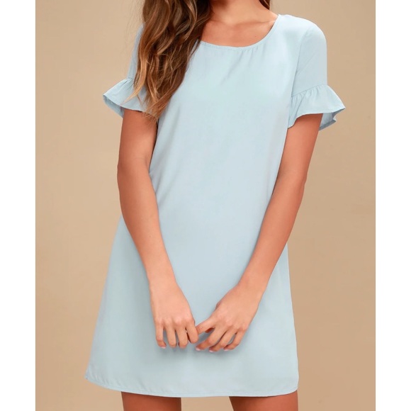 chic of perfection powder blue shift dress chic of perfection powder blue shift dress